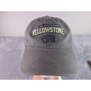 Kastlfel Yellowstone 150th Anniversary Gray Organic Cotton Baseball Cap Hat
